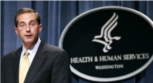 Health and Human Services (HHS) Secretary Alex Azar