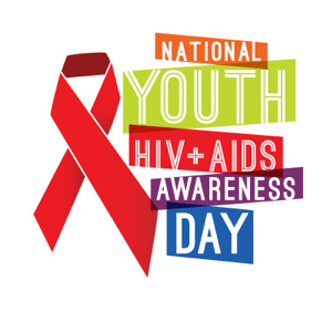 National Youth HIV + AIDS Awareness Day Logo