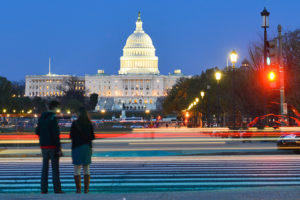 U.S. Capital at Night