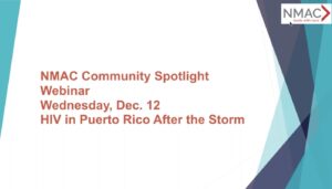 HIV in Puerto Rico After the Storm