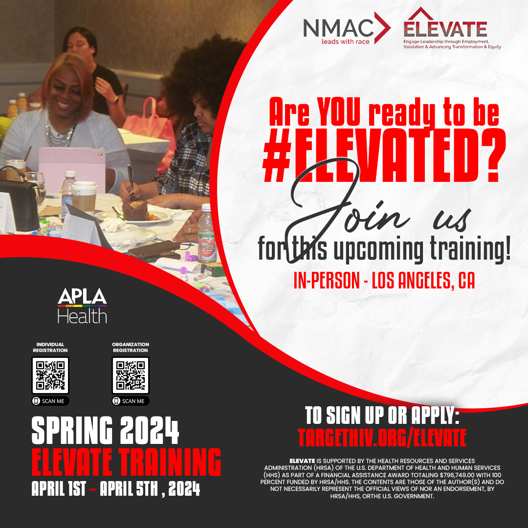 ELEVATE Training Spring 2024 NMAC
