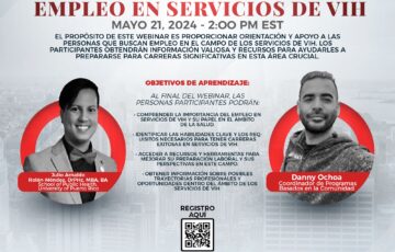 ELEVATE en español: Preparación para el Empleo en Servicios de VIH