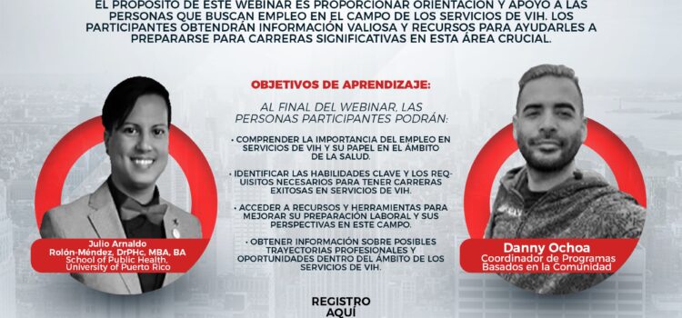 ELEVATE en español: Preparación para el Empleo en Servicios de VIH