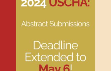 2024 USCHA: Abstracts Due May 6