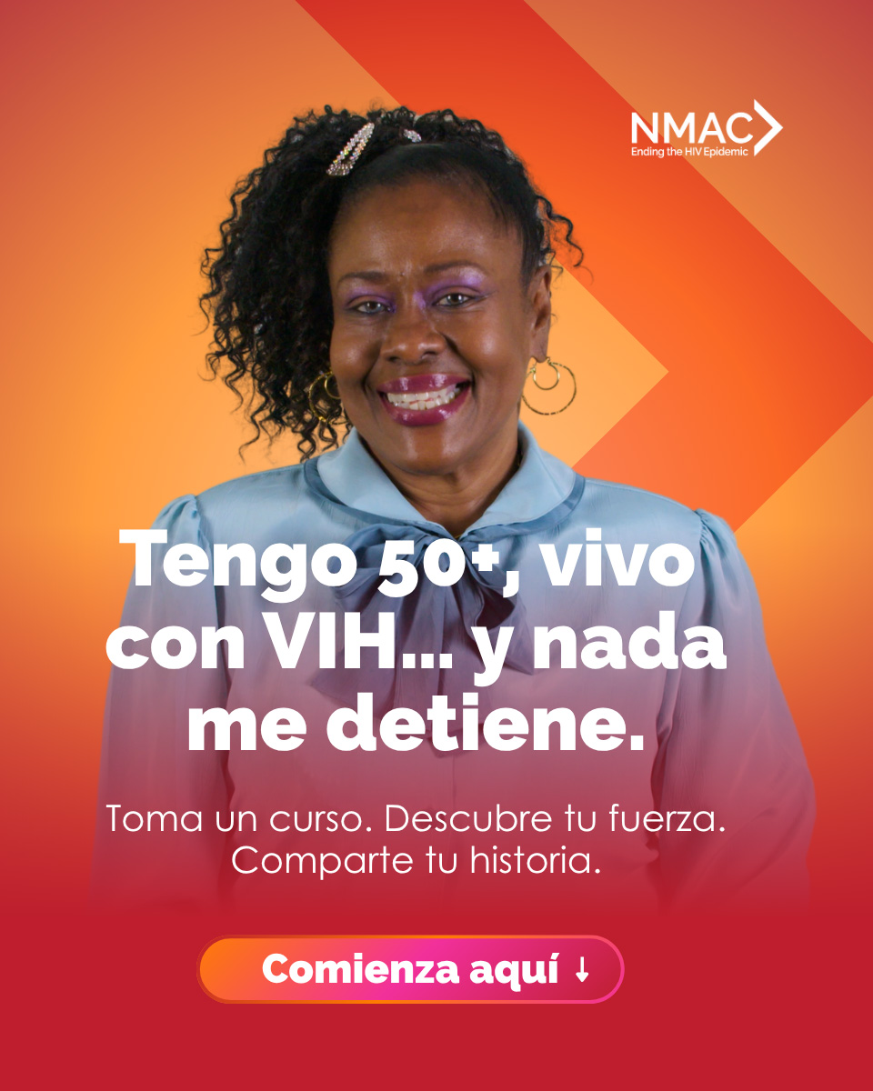 Tengo 50+, vivo con V.I.H. y nada me detiene.