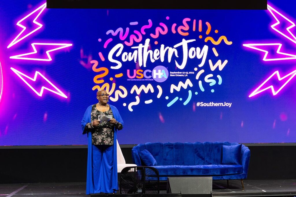 A speaker at the 2024 USCHA